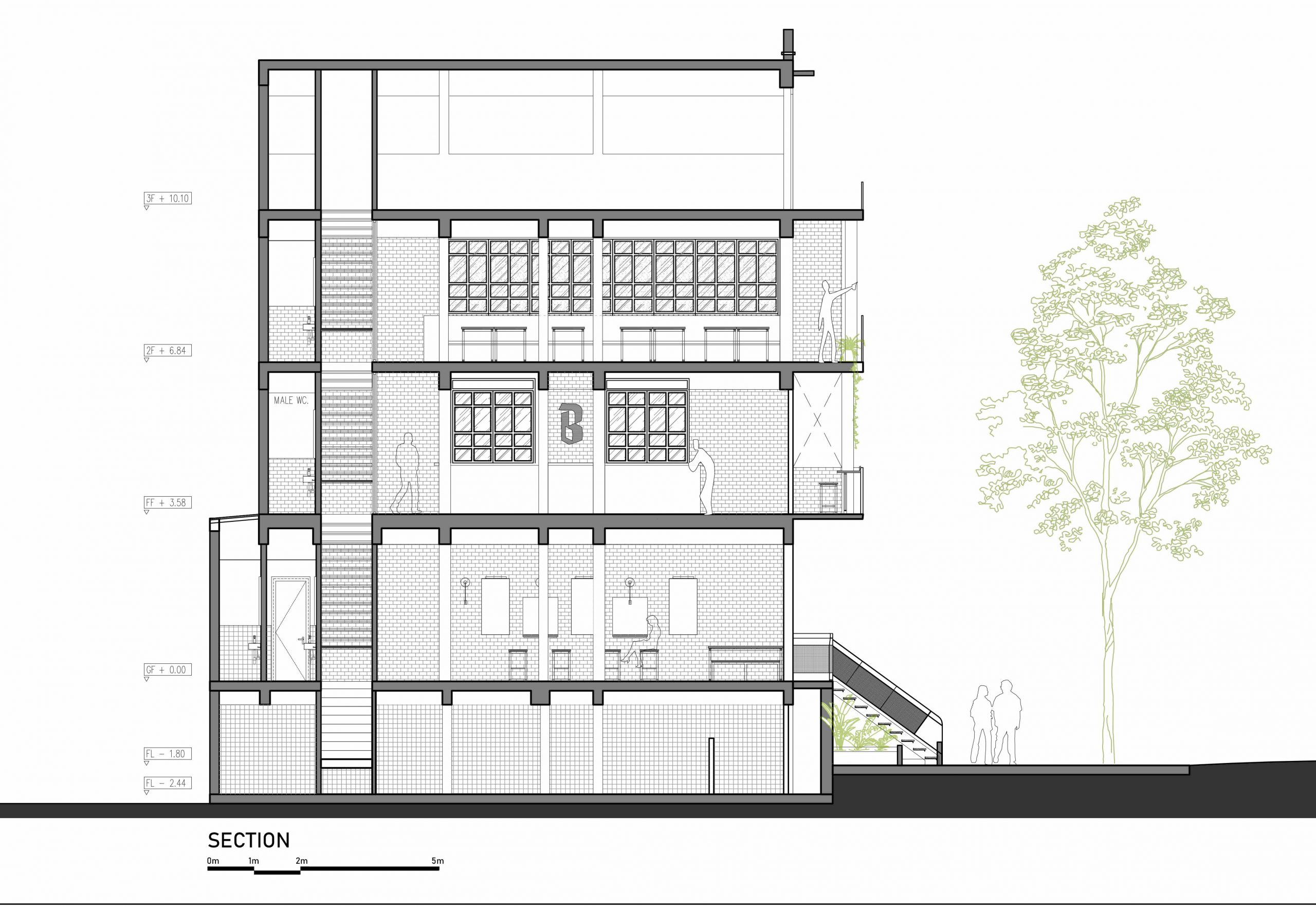 Belgo-Section architecture-bar-restaurant-pub-industrial-belgo-vietnam-saigon